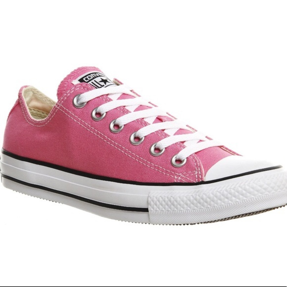 This pair of pink Converse is for sale
